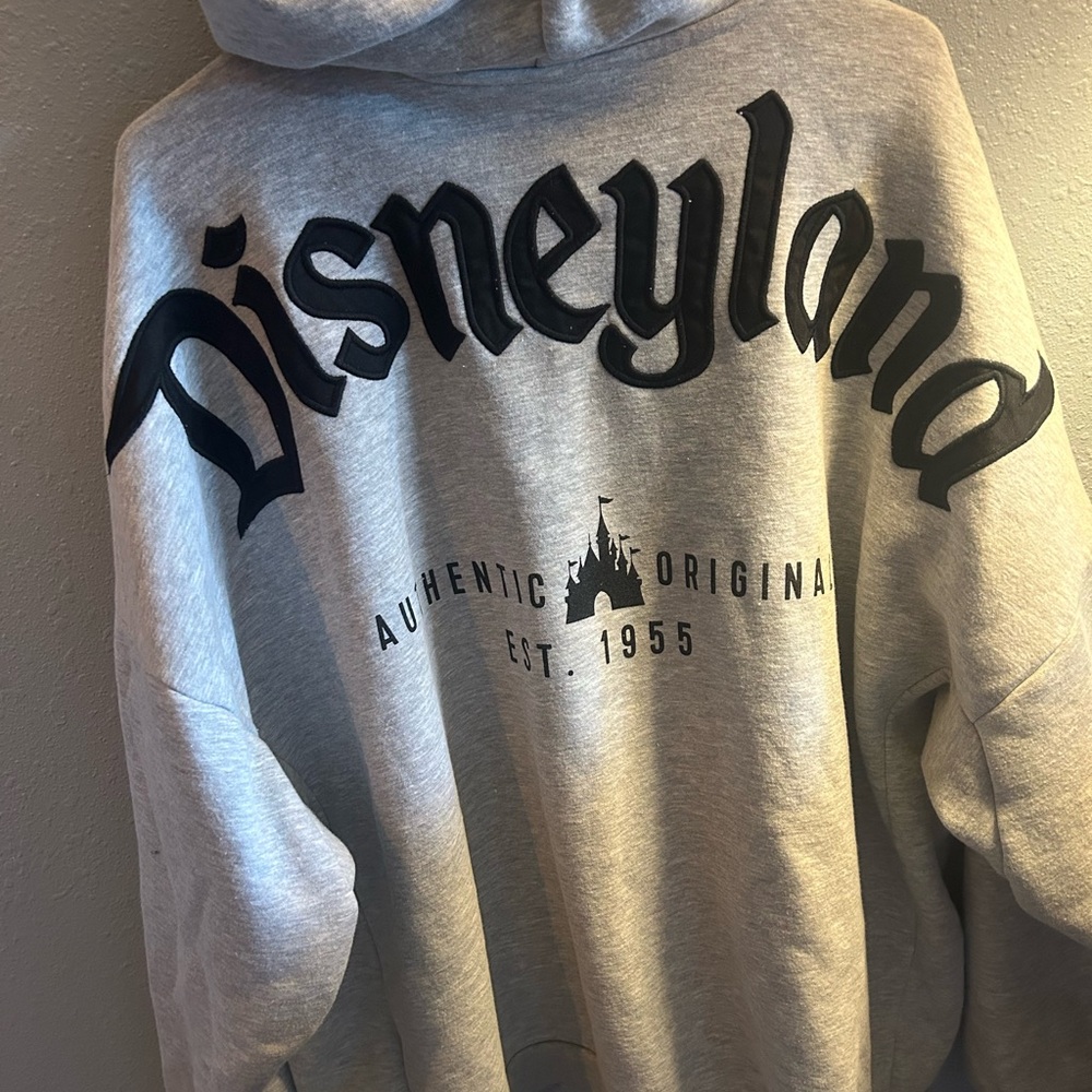 Disney Gray Hoodie - Authentic Original